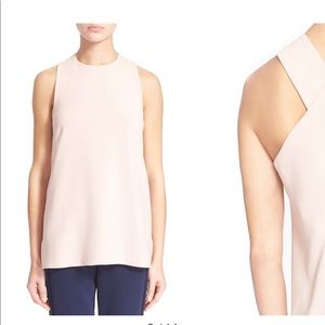 THEORY WOMENS TOP BLUSH COLOR SIZE M